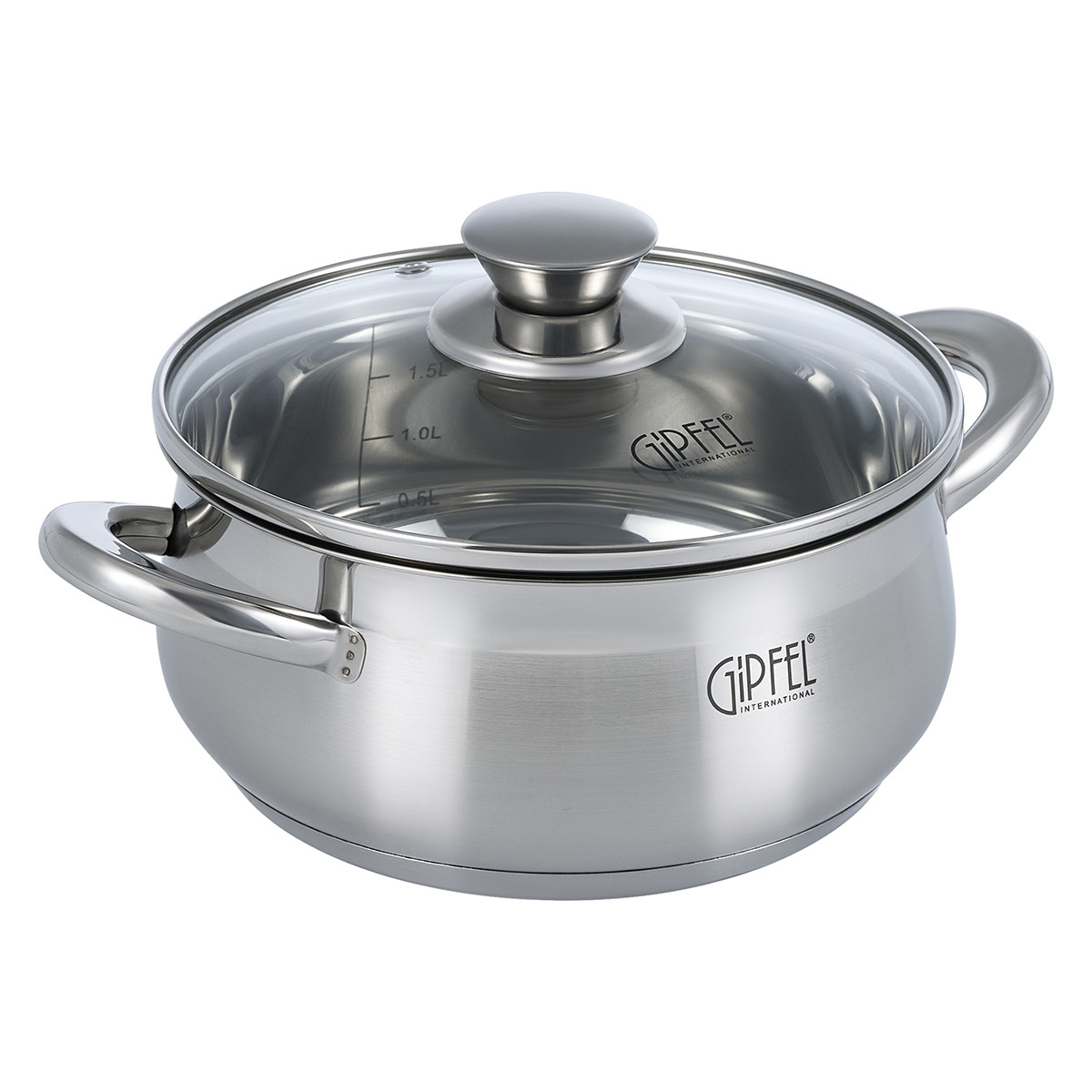 Кастрюля из нержавеющей стали Gipfel Serenade 1743 18 см/2 л