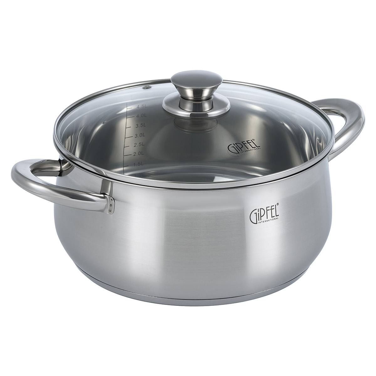 Кастрюля из нержавеющей стали Gipfel Serenade 1745 24 см/4,9 л