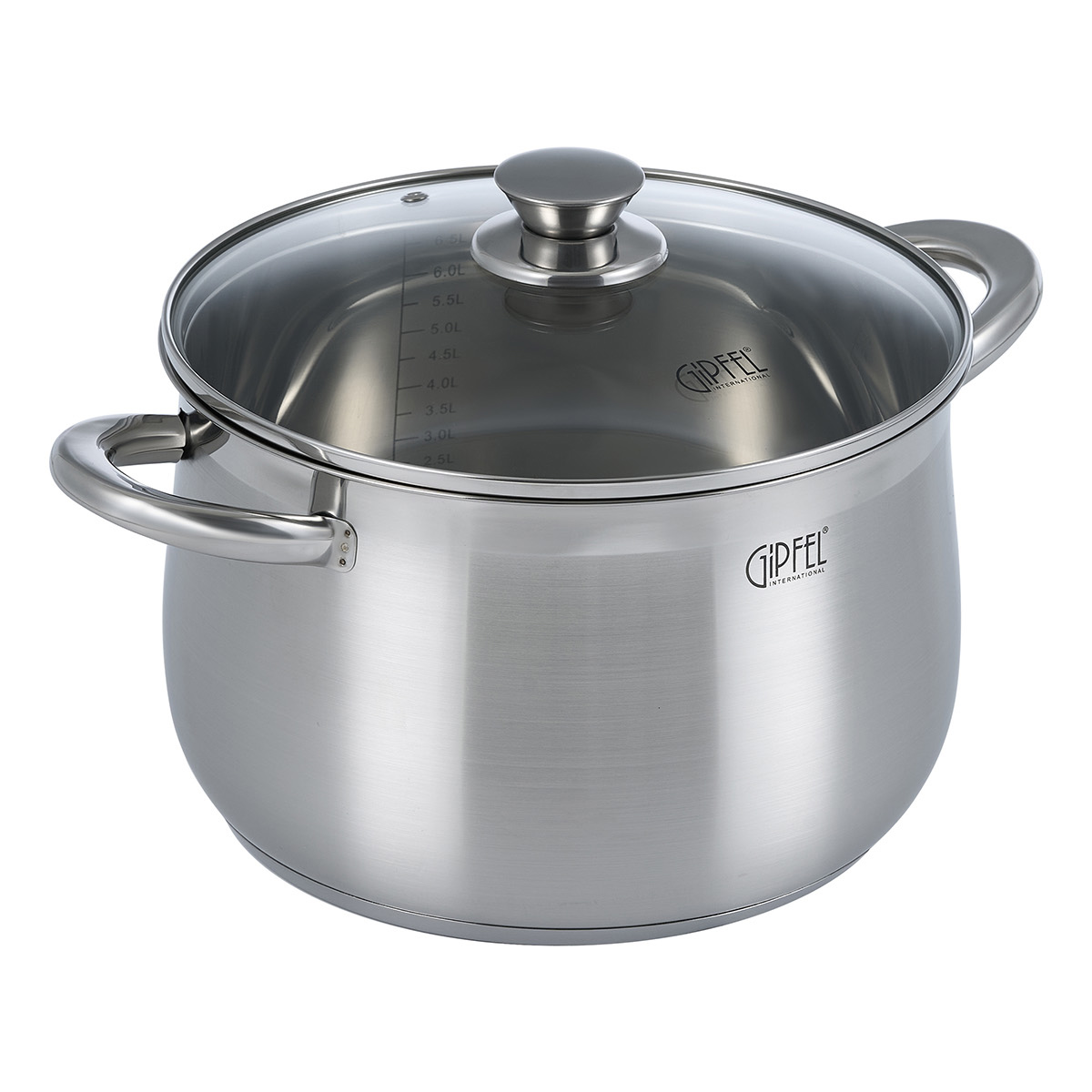 Кастрюля из нержавеющей стали Gipfel Serenade 1746 24 см/6,9 л