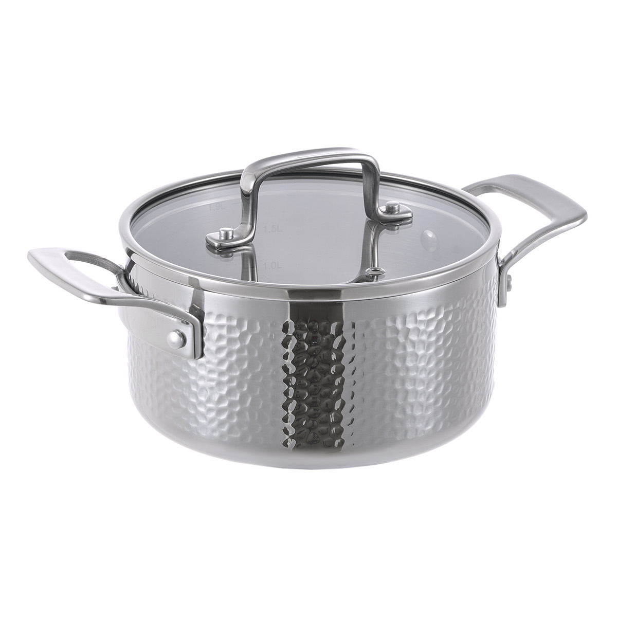Кастрюля из нержавеющей стали Gipfel Versal 52481 18 см/1,9 л