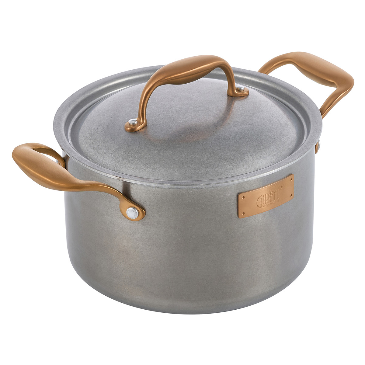 Кастрюля из нержавеющей стали Gipfel Vintage 52803 20 см/3,5 л