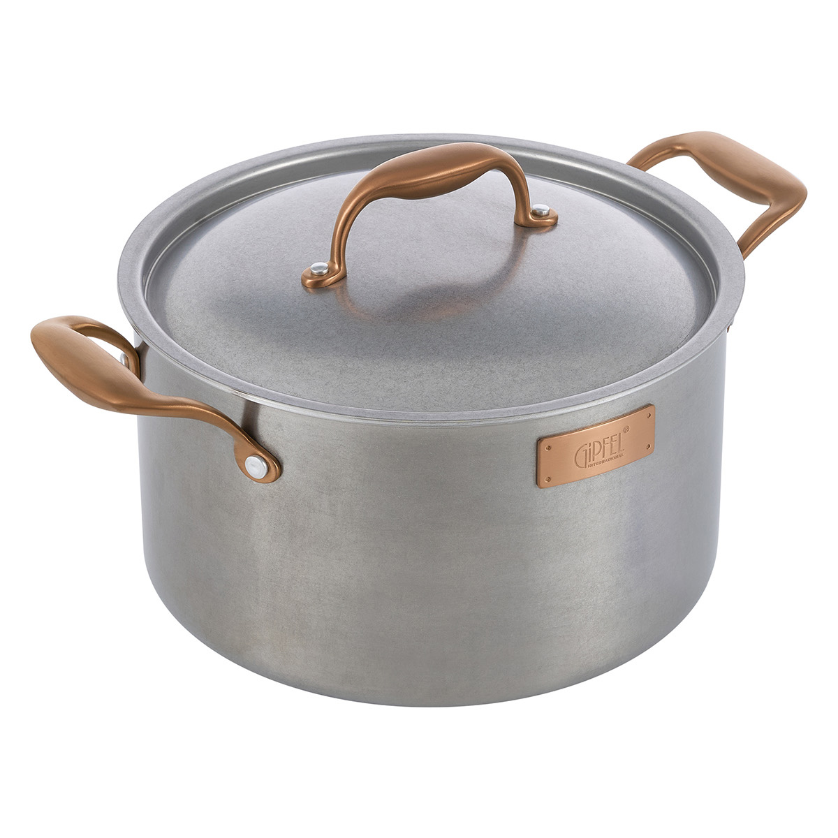 Кастрюля из нержавеющей стали Gipfel Vintage 52804 24 см/5,8 л