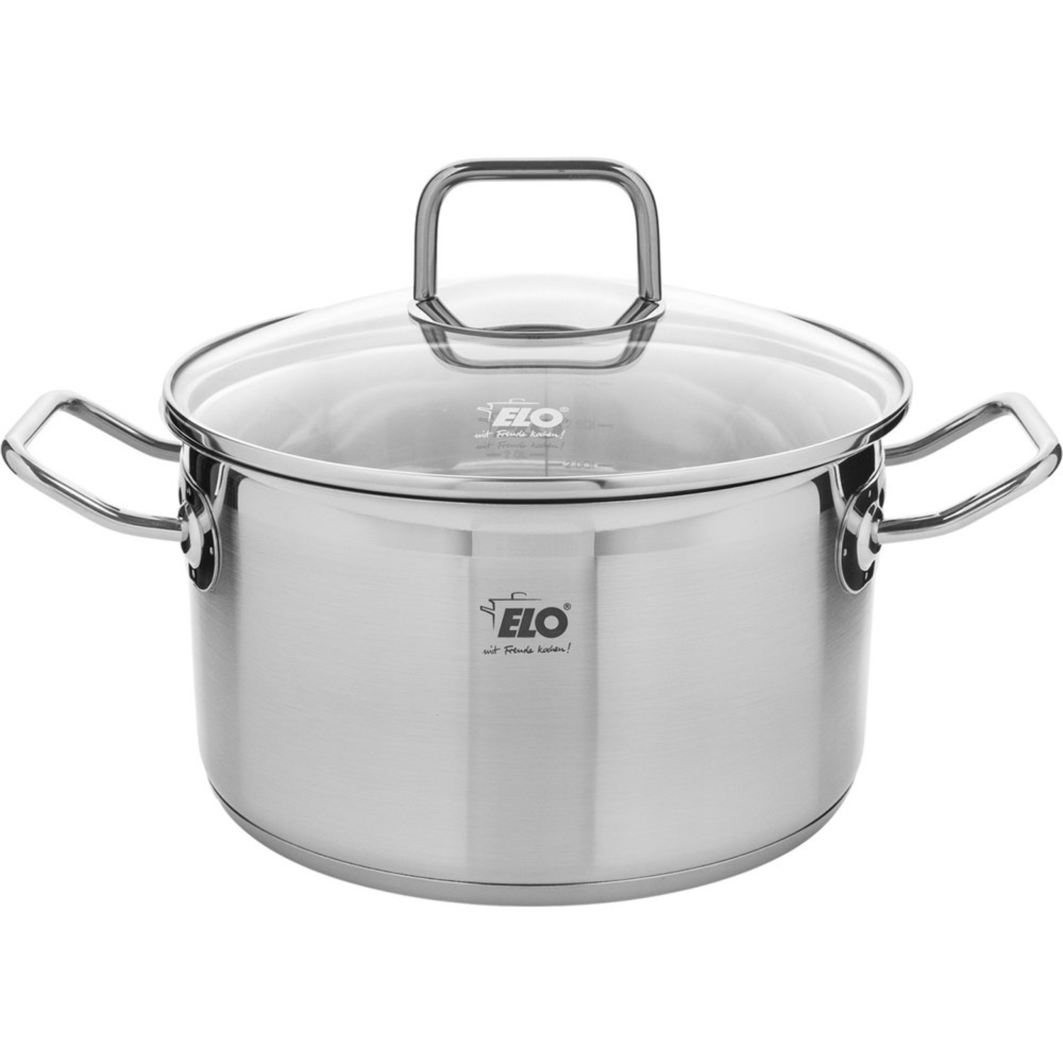 Кастрюля с крышкой Elo, 3 л, 20 см