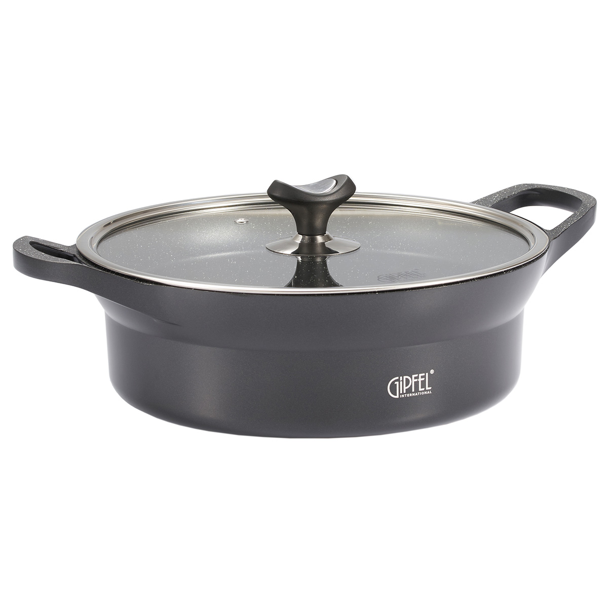 Кастрюля-сотейник Gipfel Azul Black 28x9,5 см / 4,8 л