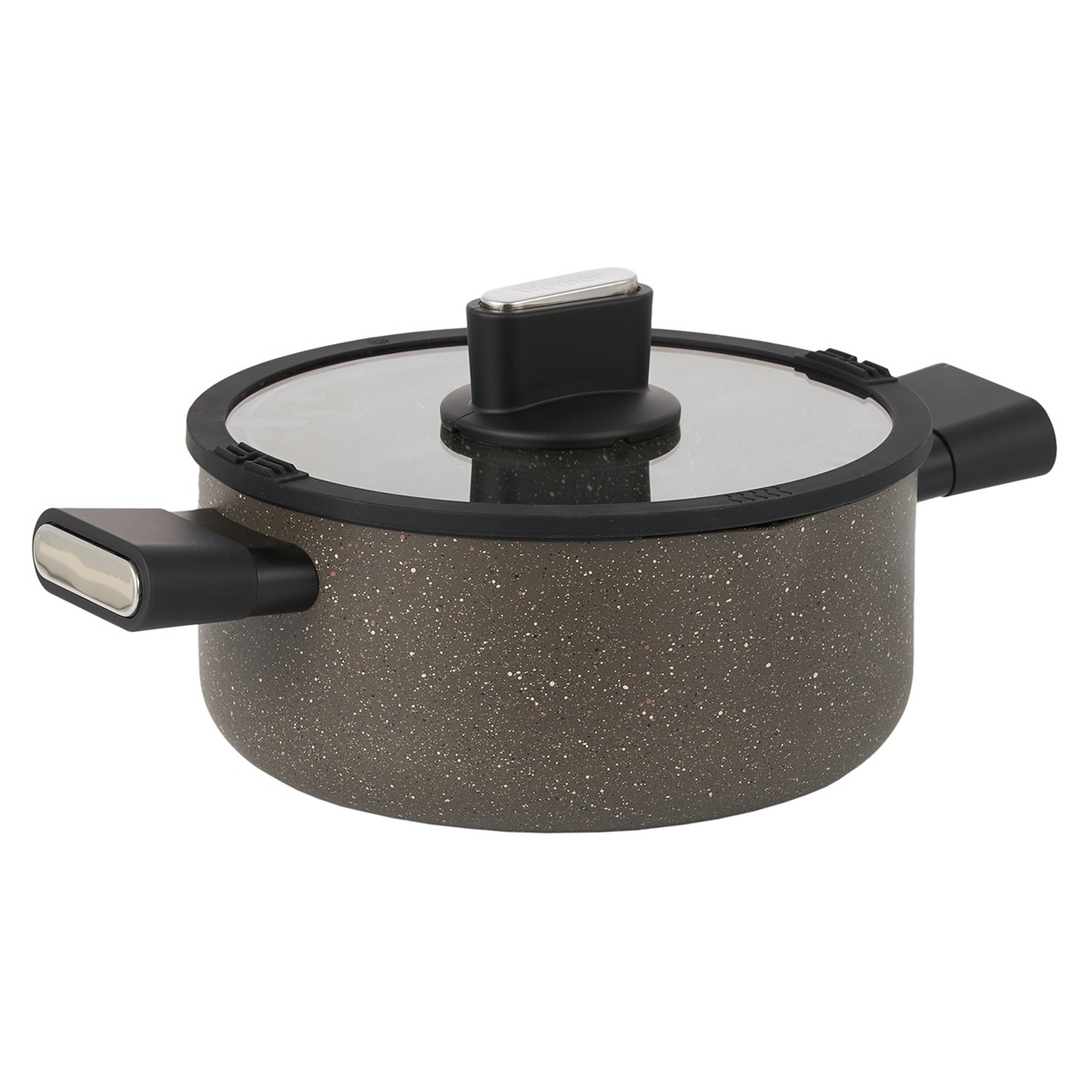 Кастрюля Werner Organic stone style 22х10 см 3,8 л