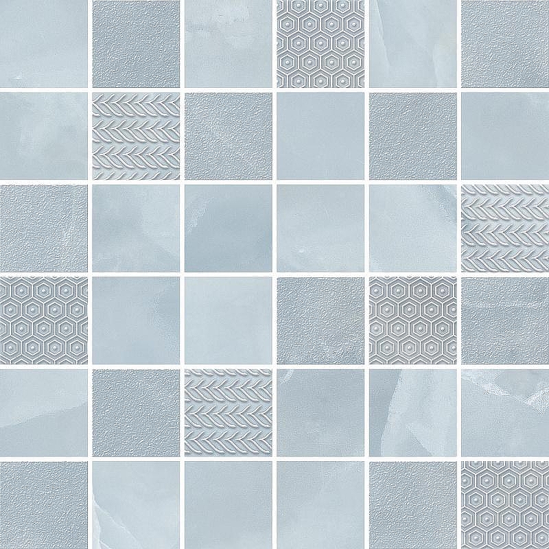 Керамическая мозаика Керлайф Onice Blu Mosaic 921660 30x30 см