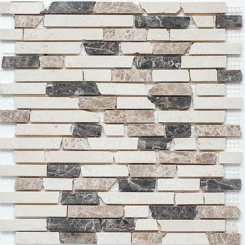 Керамическая мозаика StarMosaic Wild Stone Broken Mix JMST054 30,5x30,5 см