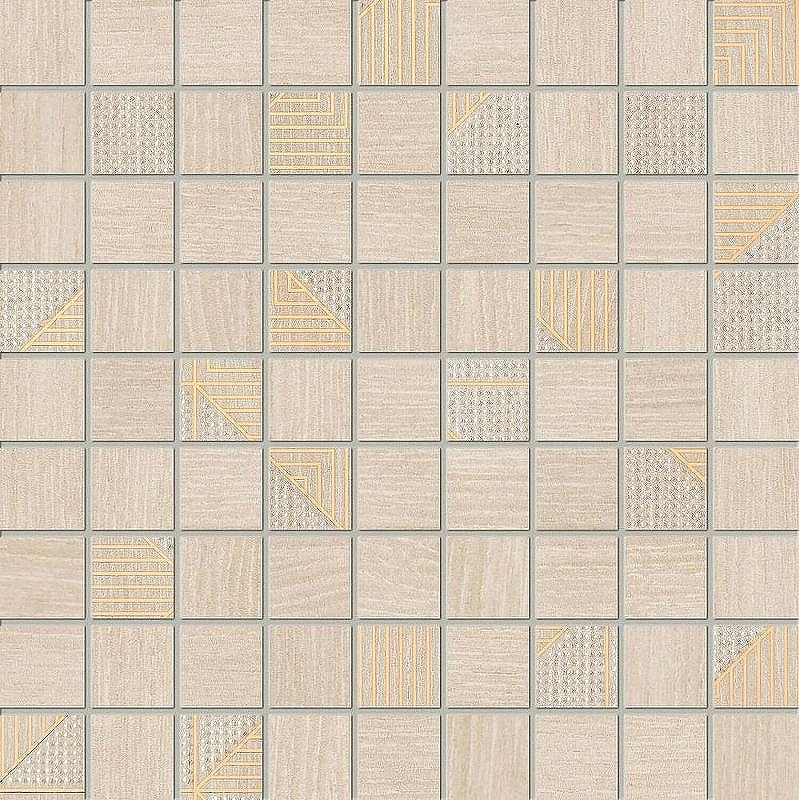 Керамическая мозаика Tubadzin Woodbrille Beige 30х30 см