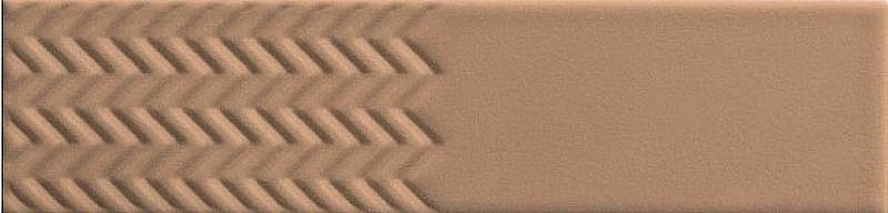 Керамическая плитка 41Zero42 Biscuit Waves Terra 4100605 настенная 5х20 см