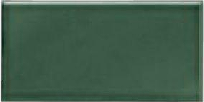 Керамическая плитка Adex Modernista Liso PB C/C Verde Oscuro настенная 7,5х15 см