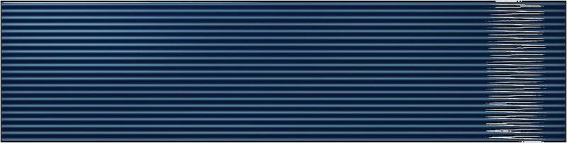 Керамическая плитка Amadis Stripes Cobalto Crackle 8436552229576 настенная 6,5х26,1 см