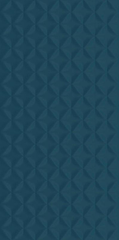 Керамическая плитка Creto Pastel Waffle blue NRL_P0022 настенная 30х60 см