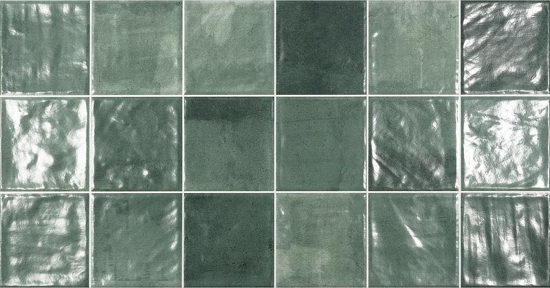 Керамическая плитка Ecoceramic Cool Зелёный глянцевая 31,6x60 см