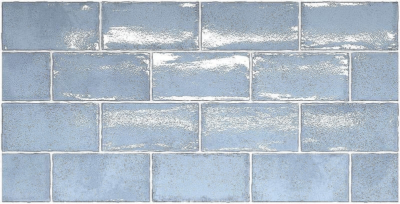Керамическая плитка Equipe Altea Ash Blue 27607 7,5x15 см