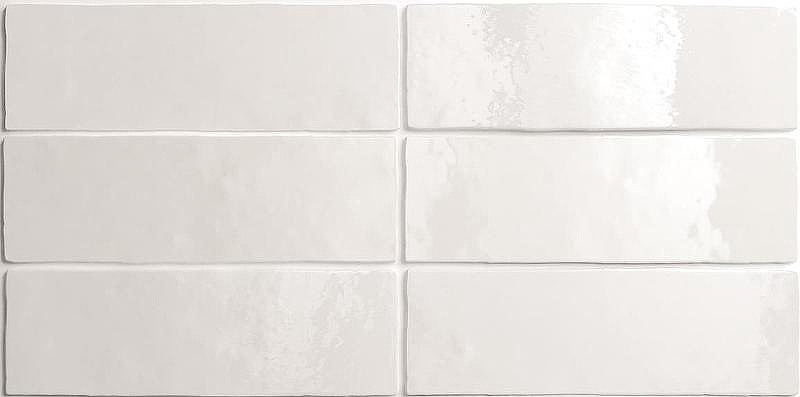 Керамическая плитка Equipe Artisan 24464 Белый Глянцевая 6,5x20 см