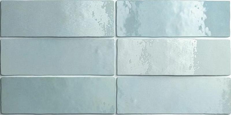 Керамическая плитка Equipe Artisan 24468 Голубой Глянцевая 6,5x20 см