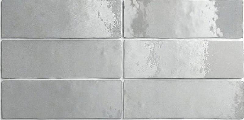 Керамическая плитка Equipe Artisan 24469 Серый Глянцевая 6,5x20 см