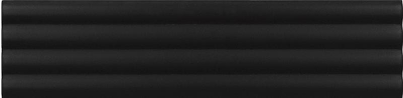 Керамическая плитка Equipe Costa Nova 28521 Черный Матовая 5x20 см