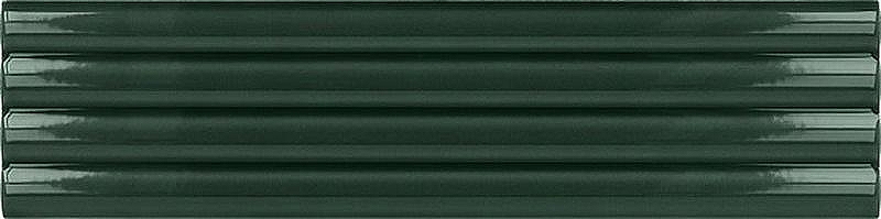 Керамическая плитка Equipe Costa Nova Onda Laurel Green Glossy 28485 настенная 5х20 см