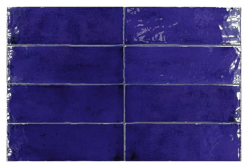 Керамическая плитка Equipe Fango 30681 Cobalt Gloss настенная 5х15 см