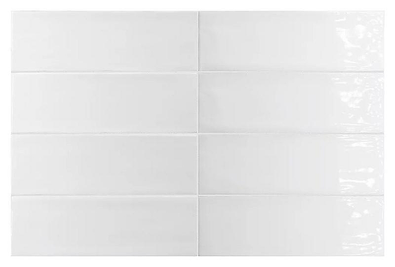 Керамическая плитка Equipe Fango 30684 Blanc Gloss настенная 5х15 см