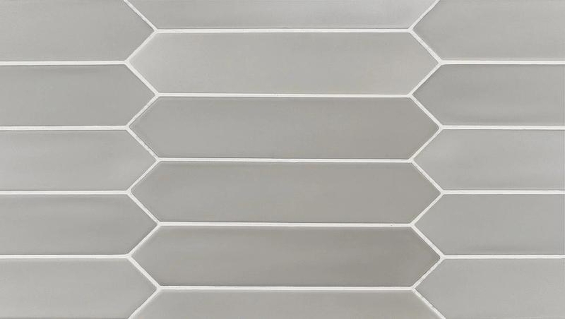 Керамическая плитка Equipe Lanse 27482 Серый Матовая 5x25 см