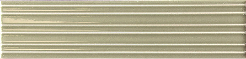 Керамическая плитка Equipe Lumina 32413 Зеленый Глянцевая 6x24,6 см