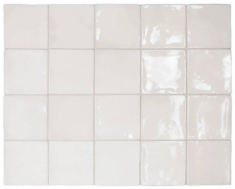 Керамическая плитка Equipe Manacor 26919 Белый Глянцевая 10x10 см