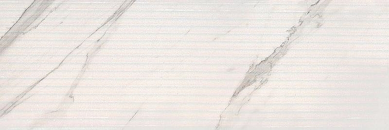 Керамическая плитка Eurotile Amina Calacatta рельеф 674 AMM1WT настенная 29,5х89,5 см
