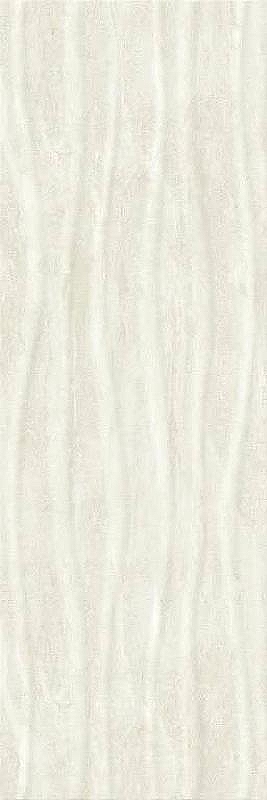 Керамическая плитка Eurotile Lia Light (рельеф волна) 141 LIB1BN настенная 29,5х89,5 см