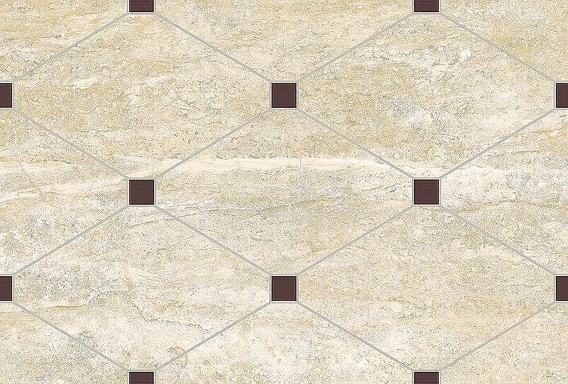 Керамическая плитка Eurotile (Rus) Daino/Rayana сетка 9 RY 0054 TG настенная 27х40 см
