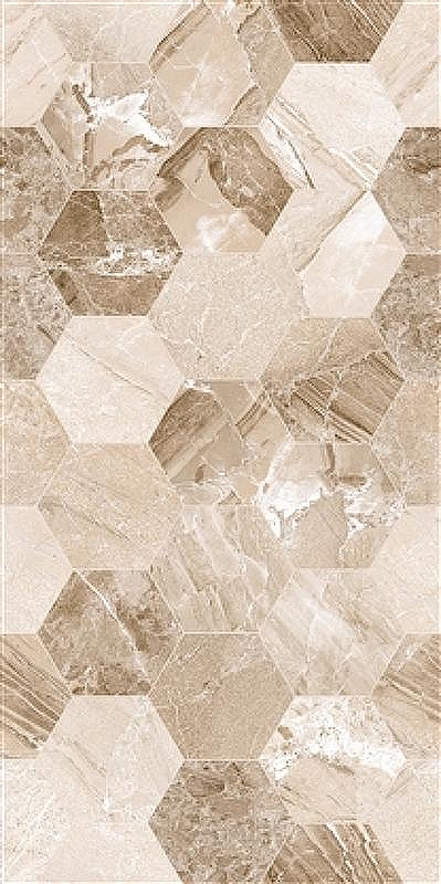 Керамическая плитка Eurotile (Rus) Istambul Beige Decor Matt 5 IT 0154 M настенная 25х50 см
