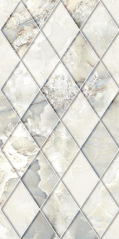 Керамическая плитка Eurotile (Rus) Selesta Grey Decor 5 SE 0146 настенная 25х50 см