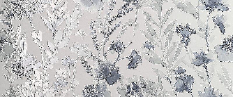 Керамическая плитка Fap Ceramiche Milano Mood Flower Blu fQDC Ret 50x120 см