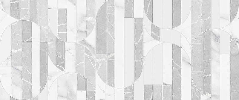Керамическая плитка Gracia Ceramica Modello 010100001530 White Белый 02 настенная 25х60 см