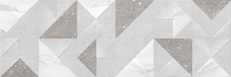 Керамическая плитка Gracia Ceramica Origami grey 03 010100001308 настенная 30x90 см