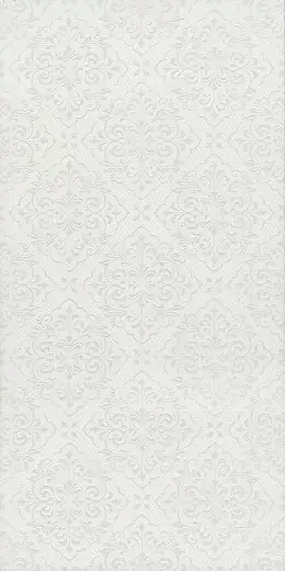 Керамическая плитка Kerama Marazzi Флориан белый матовый структура обрезной 11249R настенная 30х60 см
