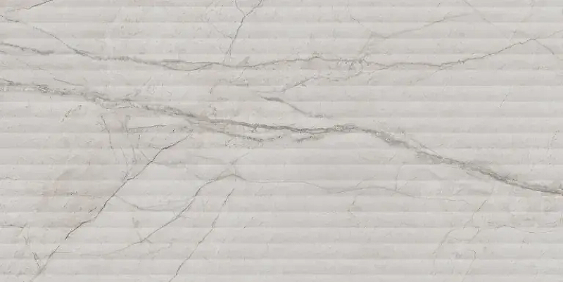 Керамическая плитка Kerama Marazzi Ифран серый светлый глянцевый структура обрезной KM6012B0110R настенная 60х119,5