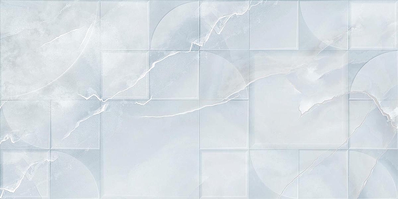 Керамическая плитка Керлайф Onice Blu Rel. 1С 921659 31,5x63 см