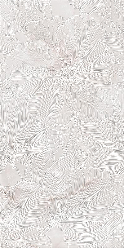 Керамическая плитка Керлайф Onix Blanco Fiori 929677 31,5x63 см