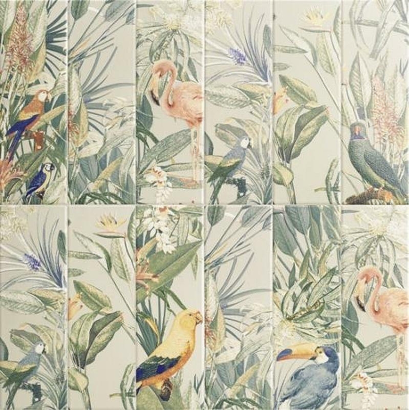 Керамическая плитка Mainzu Jungle Tapis настенная 10х30 см