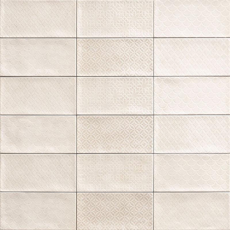Керамическая плитка Mainzu Rev. Decor Camden Bianco 919323 10x20 см