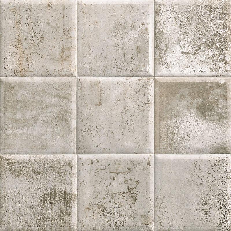 Керамическая плитка Mainzu Tin-Tile Grey настенная 20х20 см