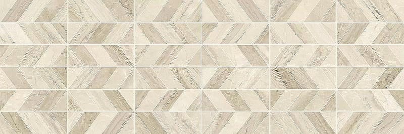 Керамическая плитка Marazzi Italy Marbleplay Travertino Naos dec. M4PM настенная 30х90 см