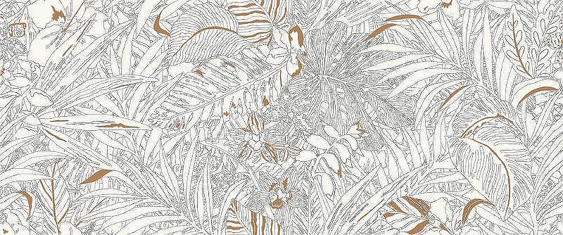 Керамическая плитка Marca Corona Mirabilia Coral Jungle J144 настенная 50х120 см