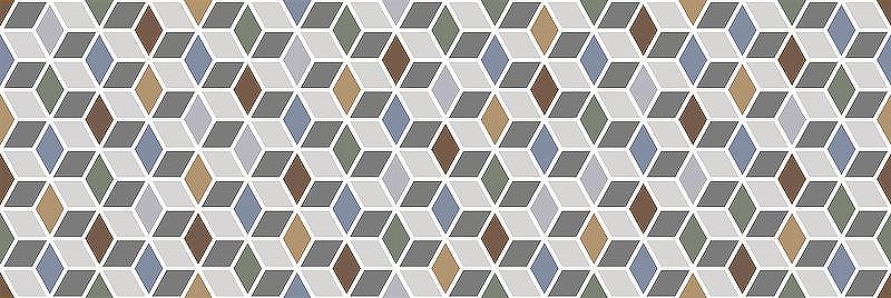 Керамическая плитка Pamesa Ceramica Декор Allegro.Elgz 1 матовая Rect 031.627.0001.11589 настенная 33,3x100 см