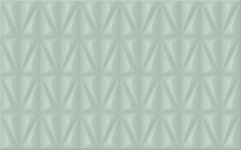 Керамическая плитка Шахтинская плитка (Unitile) Конфетти зеленый низ 02 настенная 25х40 см