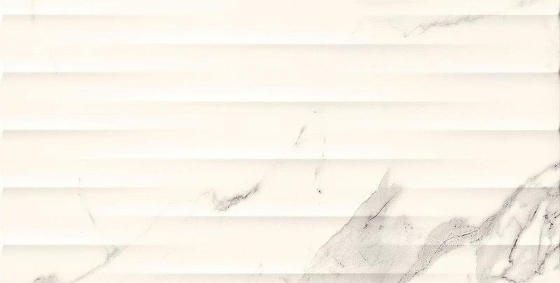 Керамическая плитка Tubadzin Bonella White Str настенная 30,8х60,8 см