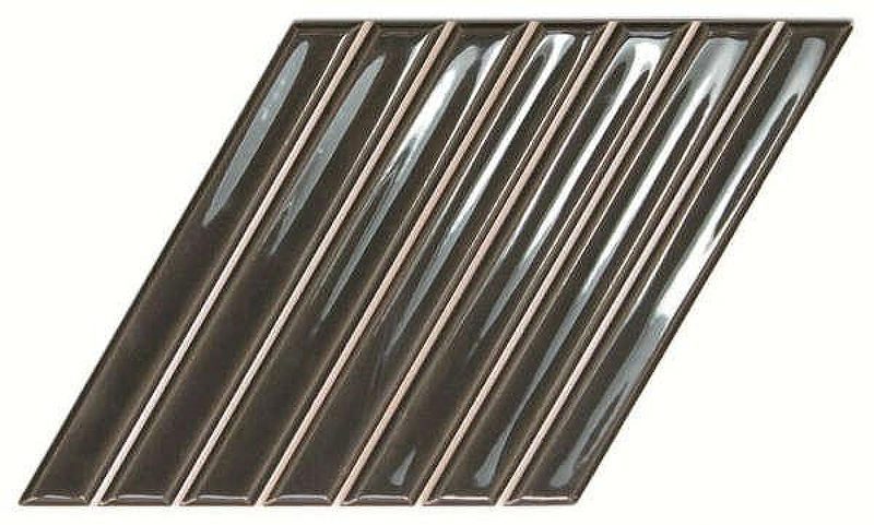 Керамическая плитка WOW Spike Bars B Ebony 135026 настенная 15х25,9 см