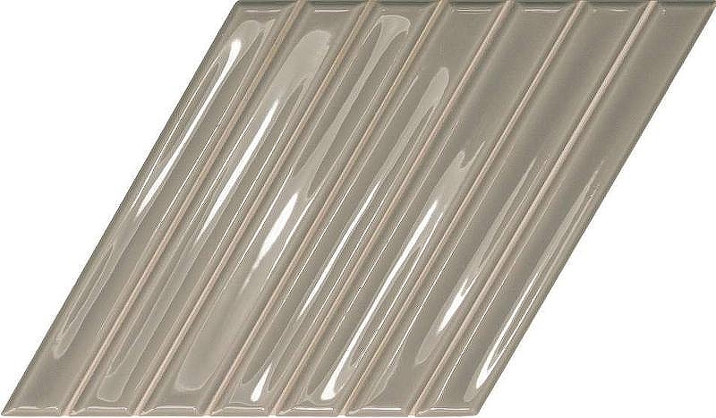Керамическая плитка WOW Spike Bars B Mineral Grey Gloss 135022 настенная 15х25,9 см